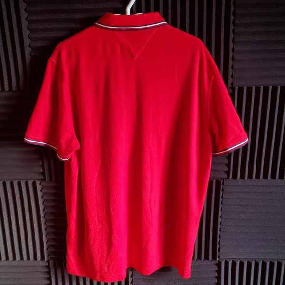 Tommy Hilfiger Red Polo Shirt - Picture 2 of 2